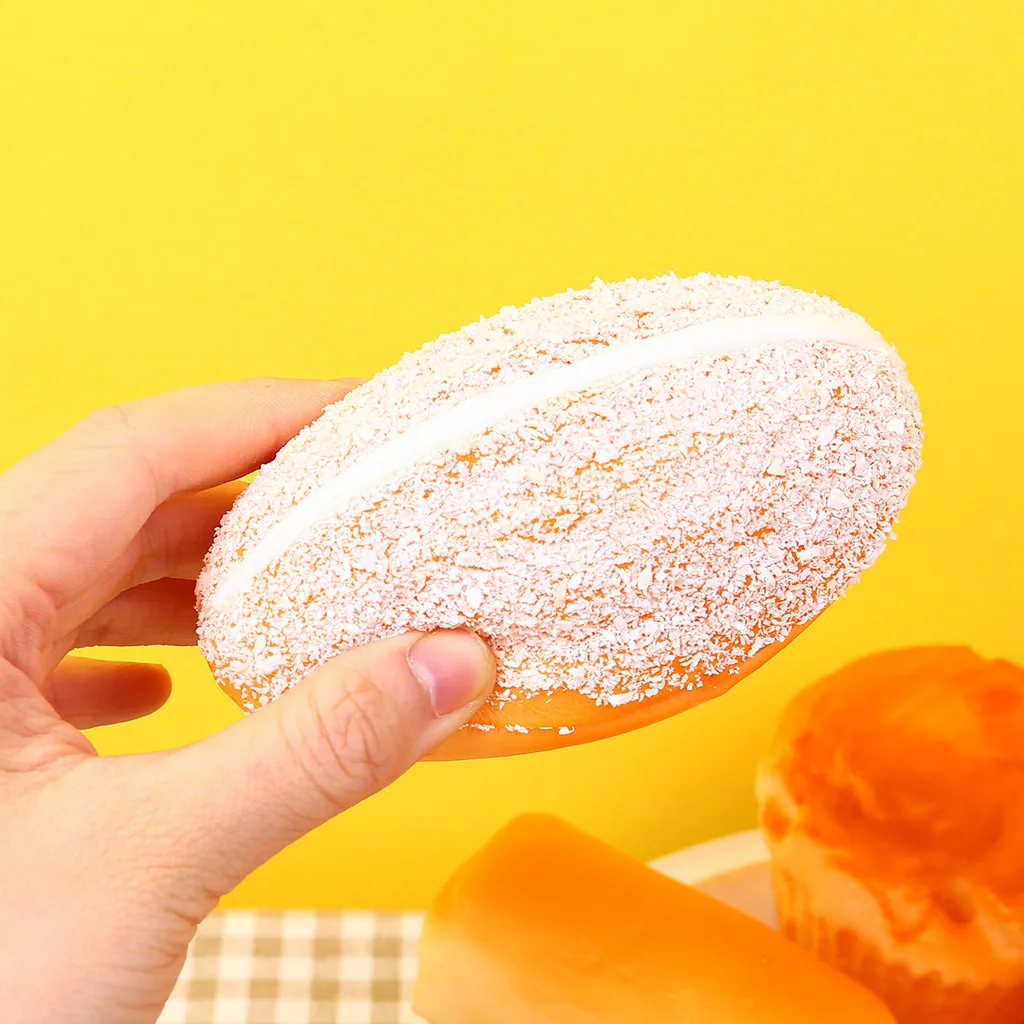 Мягкая игрушка-сжималка для хлеба Yummy игрушка детей подарок на завтрак тост