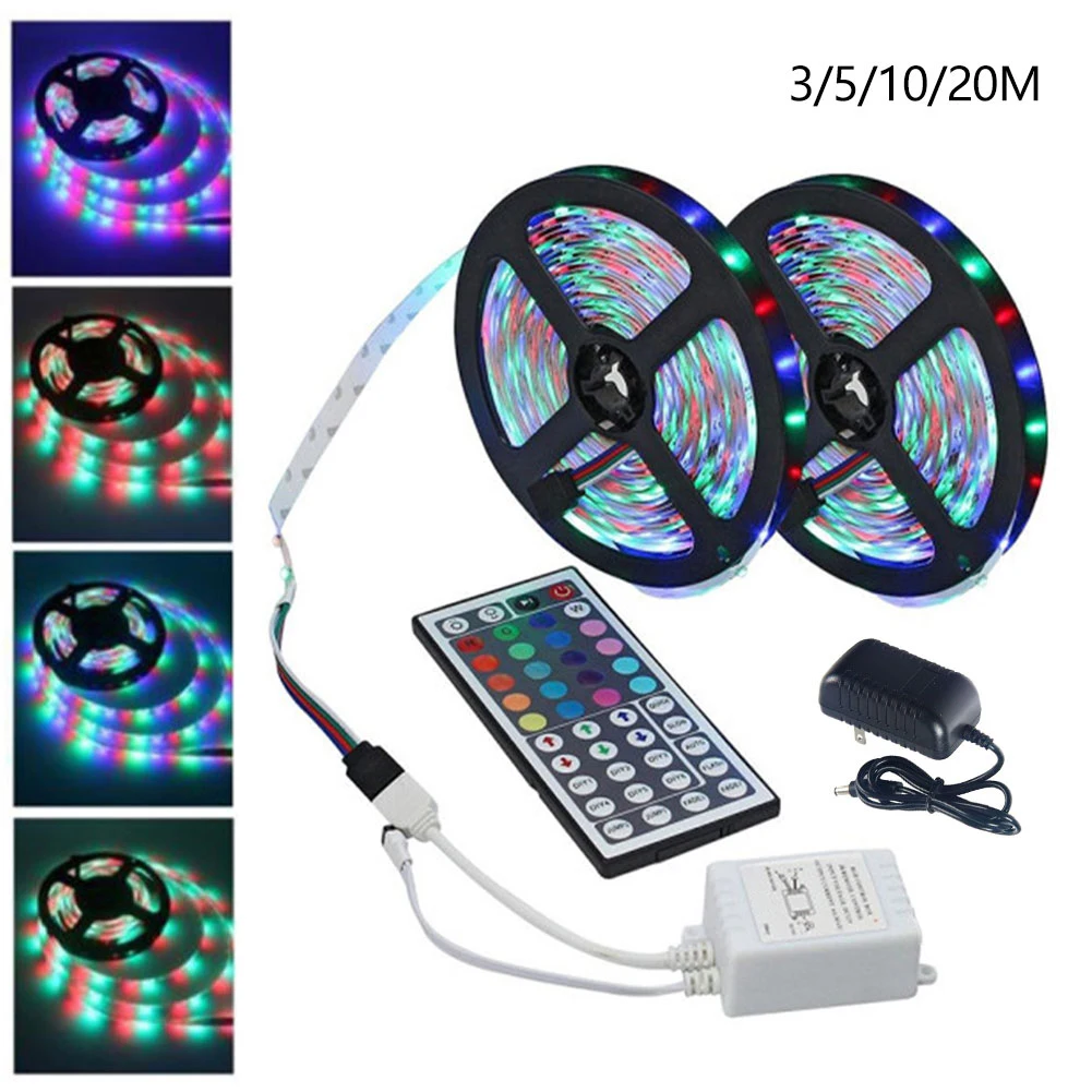 

Светодиодные светильник ты Bluetooth 3528 SMD гибкая лента Водонепроницаемая RGB светодиодный ная лампа 5 м 10 м Диодная лента DC 12 В управление светиль...