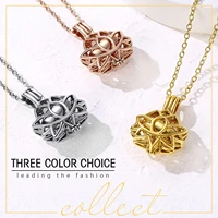 goldchic lotus urn necklace for ashes for men womenstainless steel keepsake waterproof cremation jewellery memorial gifts