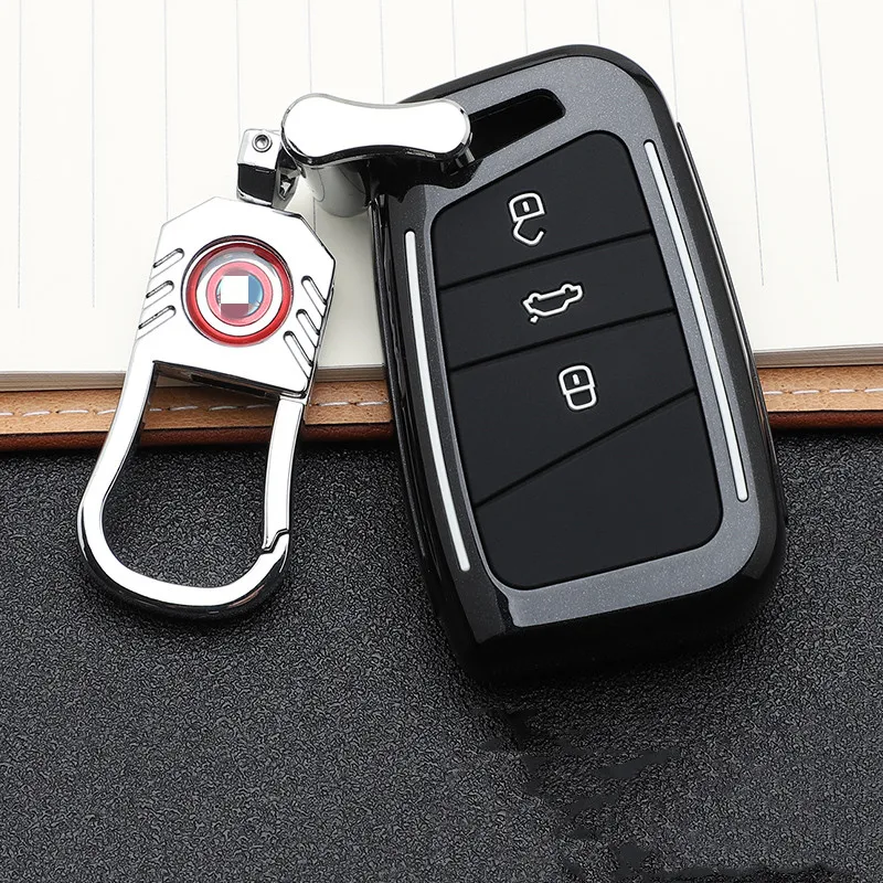 

Car key case for volkswagen vw magotan b8 wei lan polo 9n golf 4 3 5 6 6r 7 mk7 mk4 passat b5 b6 b8 b7 touran bora caddy tiguan