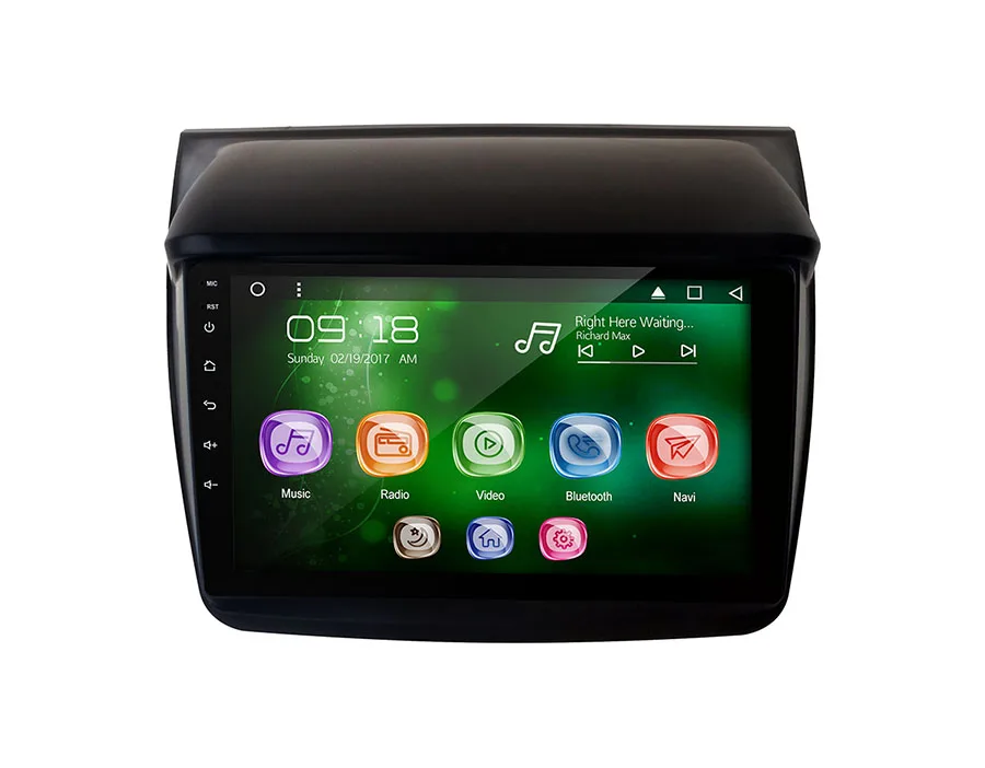 Автомобильный мультимедийный экран 9 дюймов IPS Android 0 Octa core 2 Гб + 32 ГБ для Mitsubishi Pajero