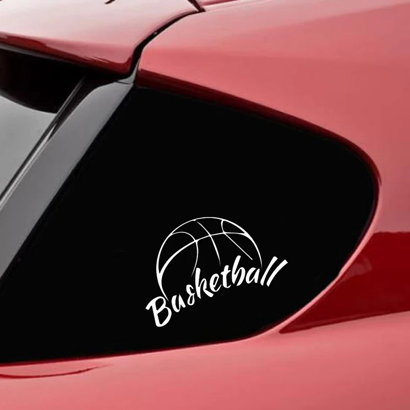 Автомобильные наклейки веселые игры в баскетбол модные ПВХ для украшения