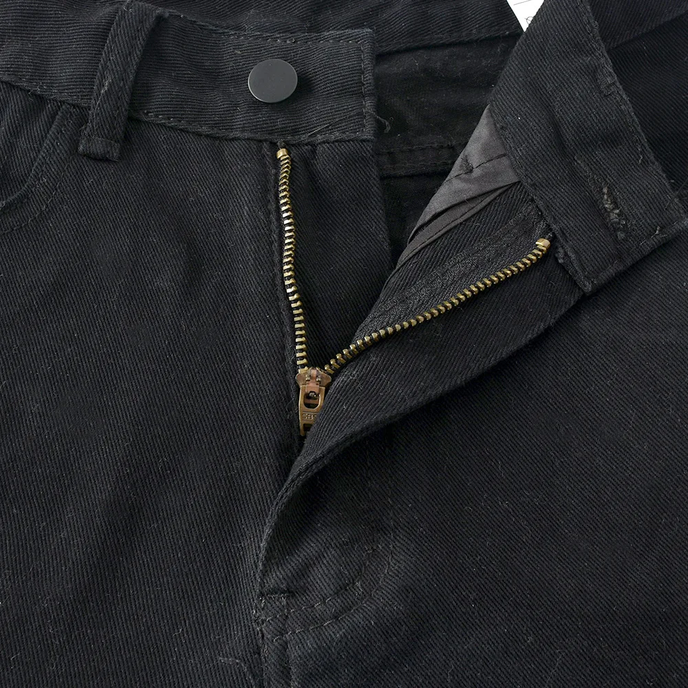 Уличные брюки с аппликацией 2021 прямые джинсы женские со скелетом для лица модные