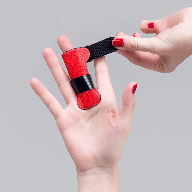 

Цветной ремешок для коррекции фаллоза для детей и взрослых, ремешок для фиксации фаллоза на палец, опора для перелома с стержнем из алюминие...