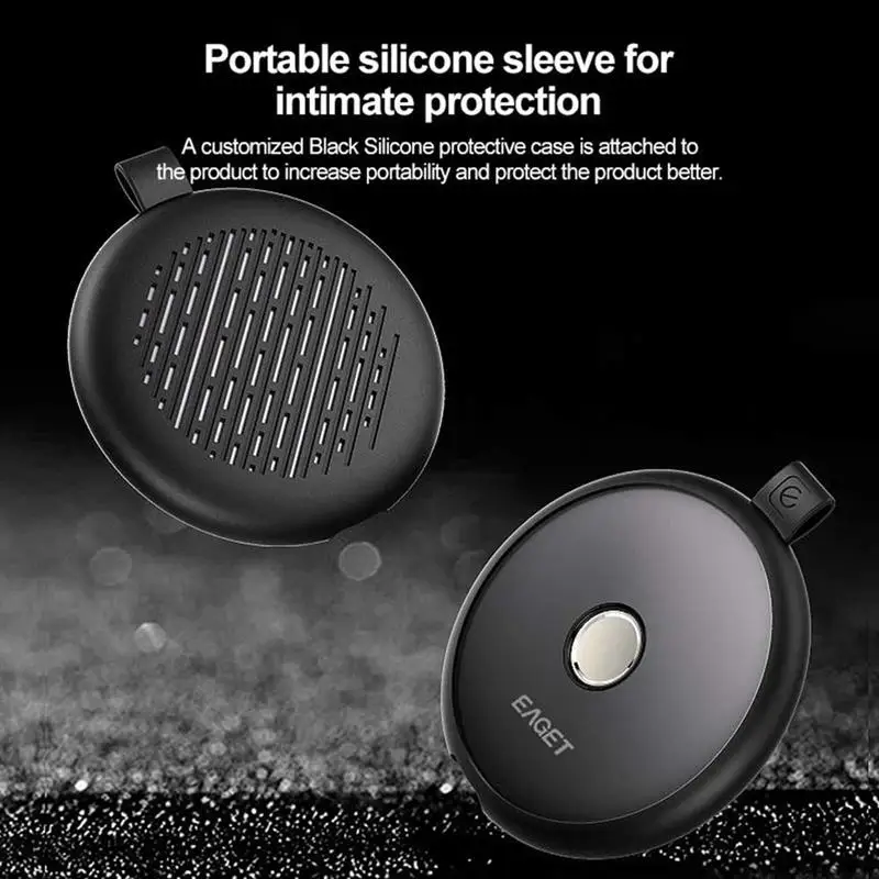 

2020 EAGET FM1 External SSD Fingerprint Encrypted Hard Drive Disk Disc Solid State Drives 512GB 1TB Type-C SSD for Phone PC