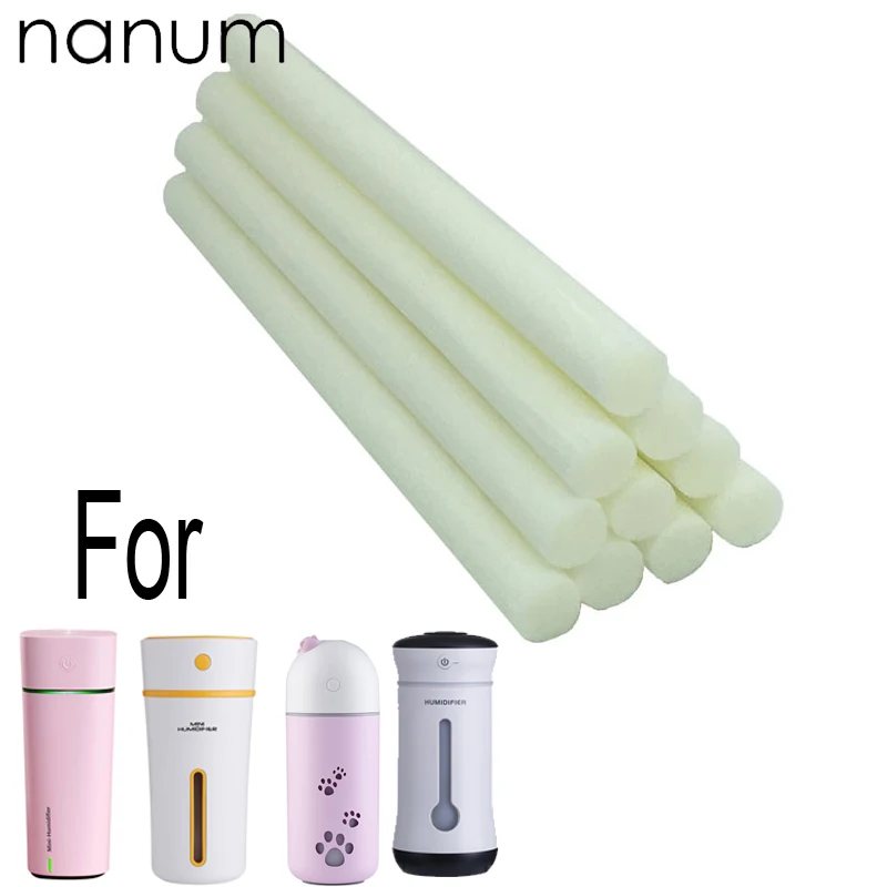 

Nanum Essential Oil Diffuser filter Sponges Refill Sticks Humidifier Replace wick for X2 M11 Dog Snowflake Aroma Humidifiers