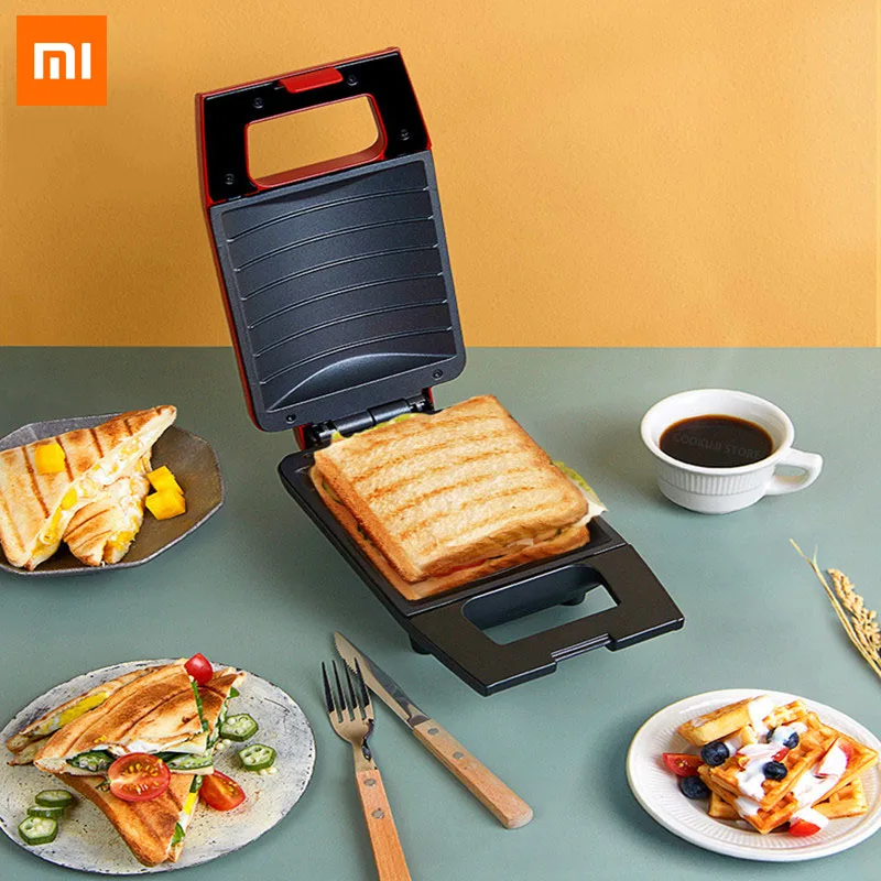 Мини-аппарат XIAOMI Youpin PINLO для сэндвичей устройство приготовления завтрака
