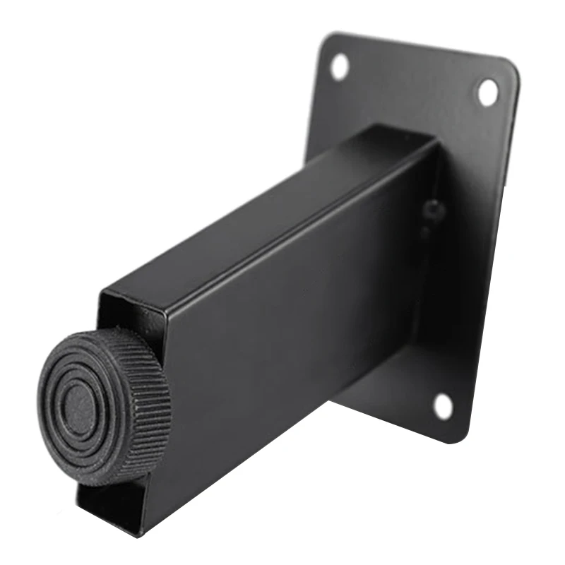 Регулируемая высота мебельных ножек ножки для шкафа черные металлические косой