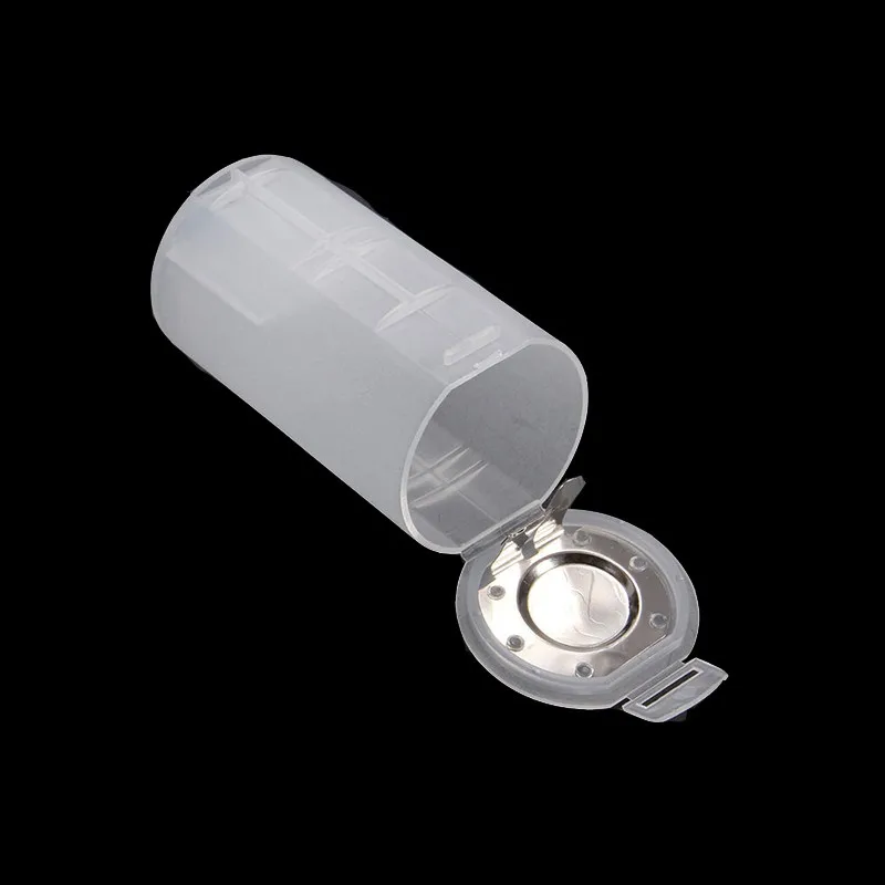 Переходник для аккумулятора 2xAA на D пластиковый переходник белого цвета |