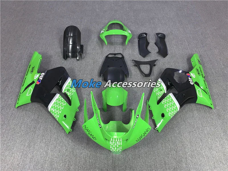 

Motorcycle Fairings Kit Fit For zx-6r 2003-2004 636 Bodywork Set High Quality ABS Injection NEW Ninja Green Black