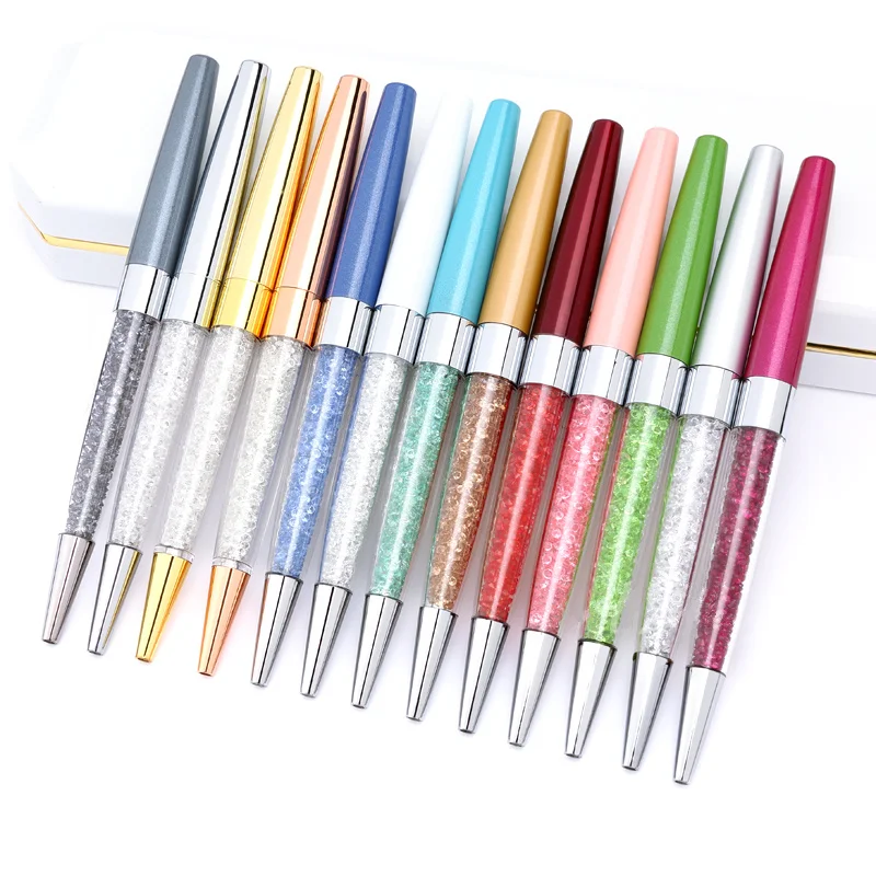 Ручка перьевая металлическая со стразами ручка для подписей сломанным