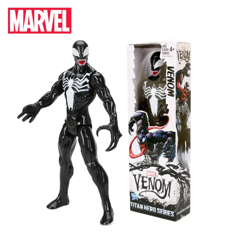30 см чудо-яд Titan Hero серии 12 дюймов фигура Венома Марвел Мстители паук Человек Халк