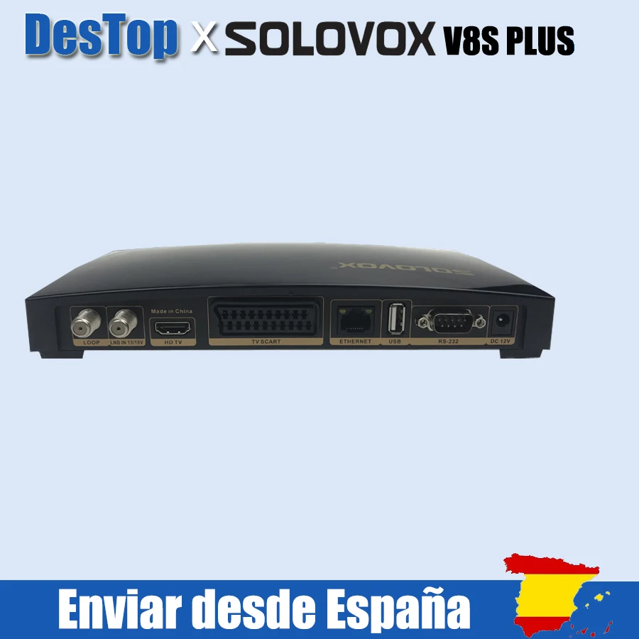 SOLOVOX OPENBOX V8S PLUS HD 1080P спутниковый ТВ приемник поддерживает USB WiFi YOUTUBE Xtream STB декодер
