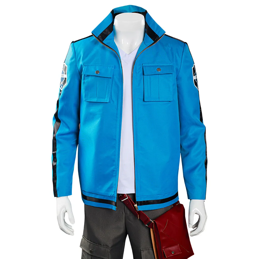 Костюм для косплея Цзинь Юичи из Аниме мир триггера костюм топ брюки наряды