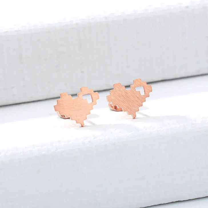 Женские серьги подвески в форме сердца|Серьги-подвески| |