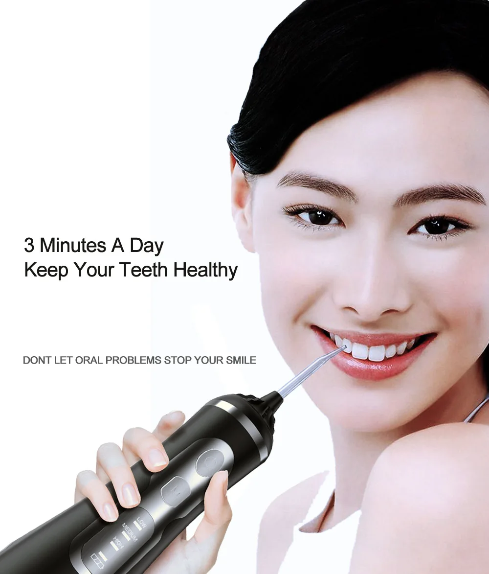 Зубная водяная нить для ирригатора полости рта зубная палочка чистки зубов уход