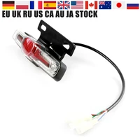 36v48v electric bicycle taillight ebike brake rear tail light led warning lamp for hub motor safety night cycling accessories