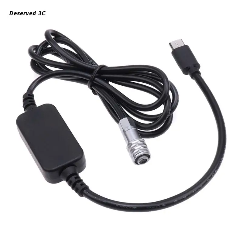 

R9CB Power Cable, 4k & 6k USB C-Type PD,D-TAP/DC for BMPCC Camera