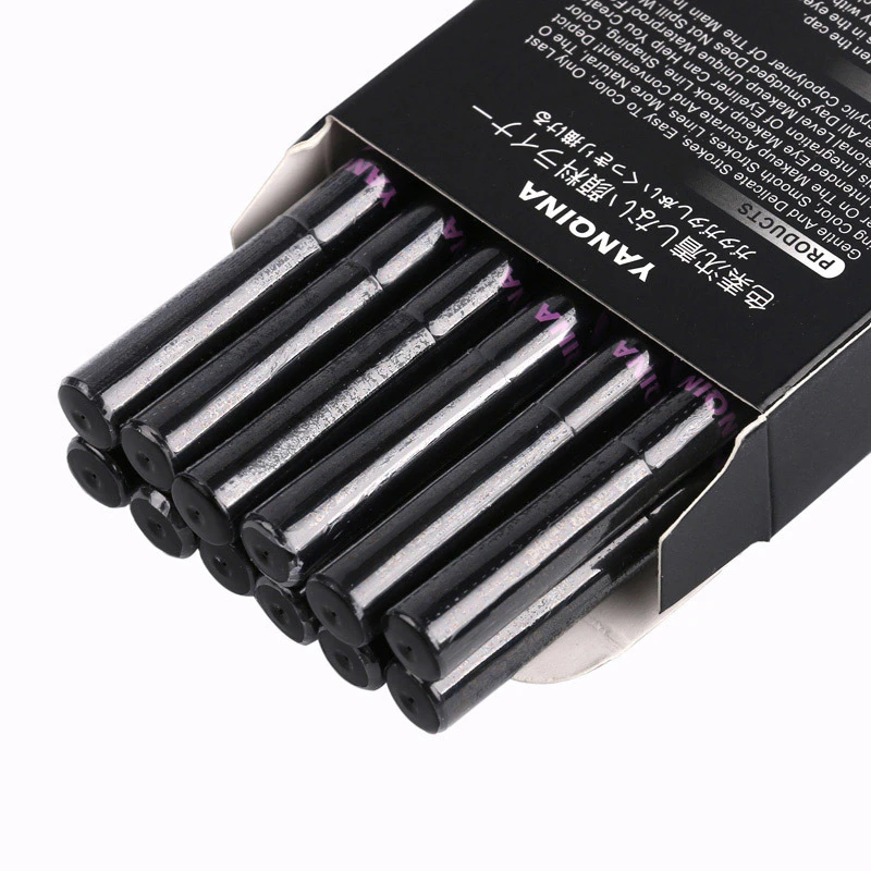 1 шт. Черная Подводка для глаз лучшая Водонепроницаемая жидкая подводка ручка с