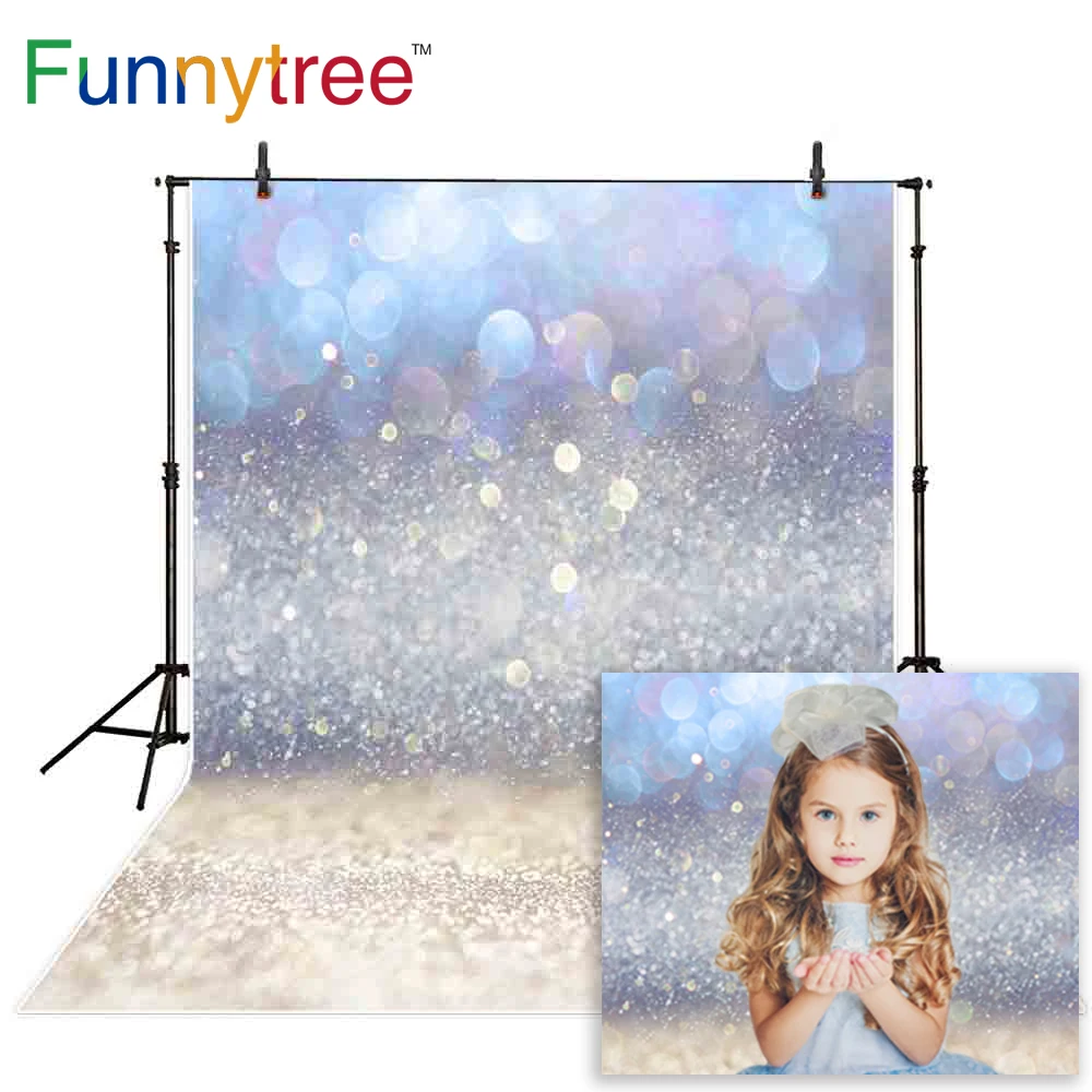 Funnytree фон для фотостудии Рождество год боке зима Блеск Детский фон фотосессия фотография Фотофон