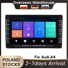 Автомобильное радио, мультимедийный видеоплеер IPS 1280*720 Android CarPlay, автомобильный стерео GPS для Audi A4 B6 2002-2008, S4 RS4, 2 din, dvd, BT