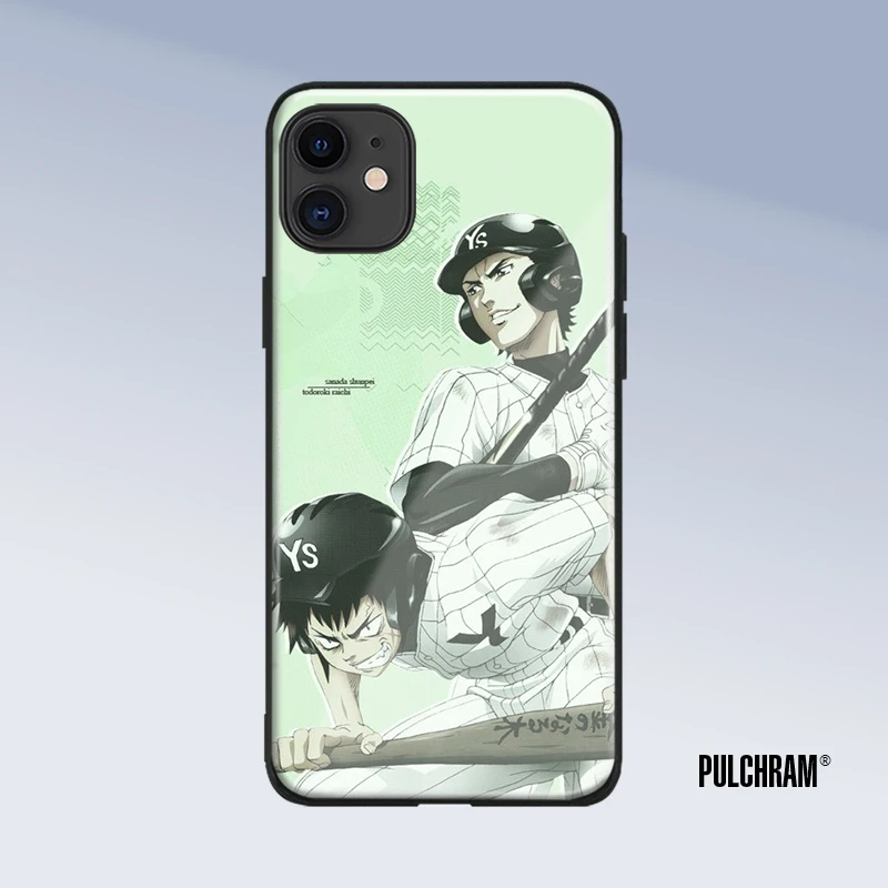 sanada shunpei and todoroki raichi glass phone case for iphone 6s 7 8 x xr xs 11 pro max samsung s note 8 9 10 20 plus shell free global shipping