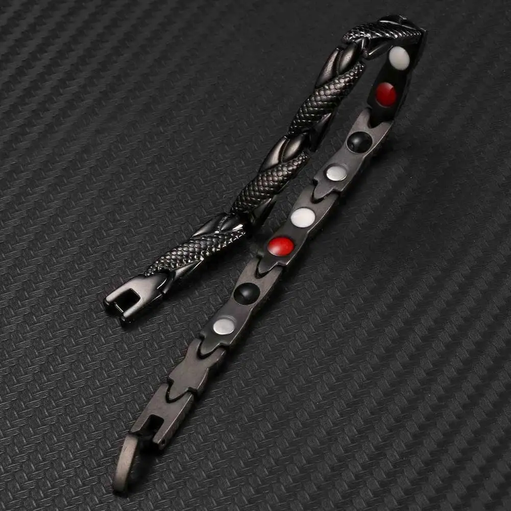

Twisted Bracelet Healthy Magnetic Therapy Arthritis Pain Relief Wristband Healthy Power Therapy Magnets Magnetite Bracelets M2
