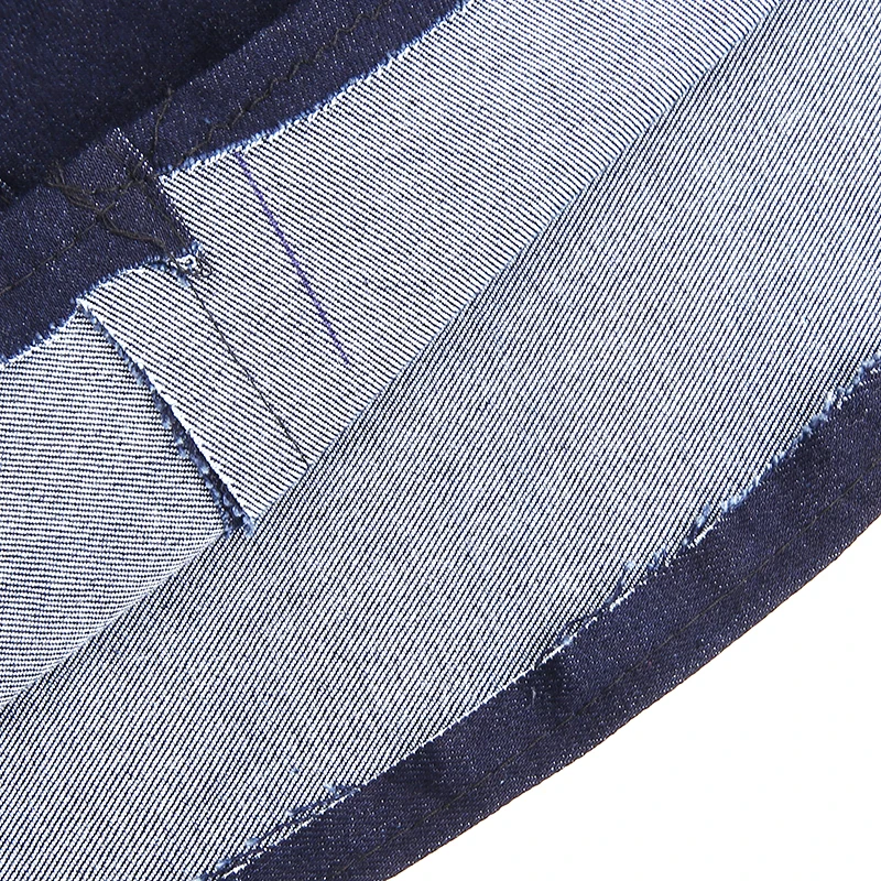 Джинсовая синяя фонарь головной пламенный шлем шляпа сварочная головка Шейная