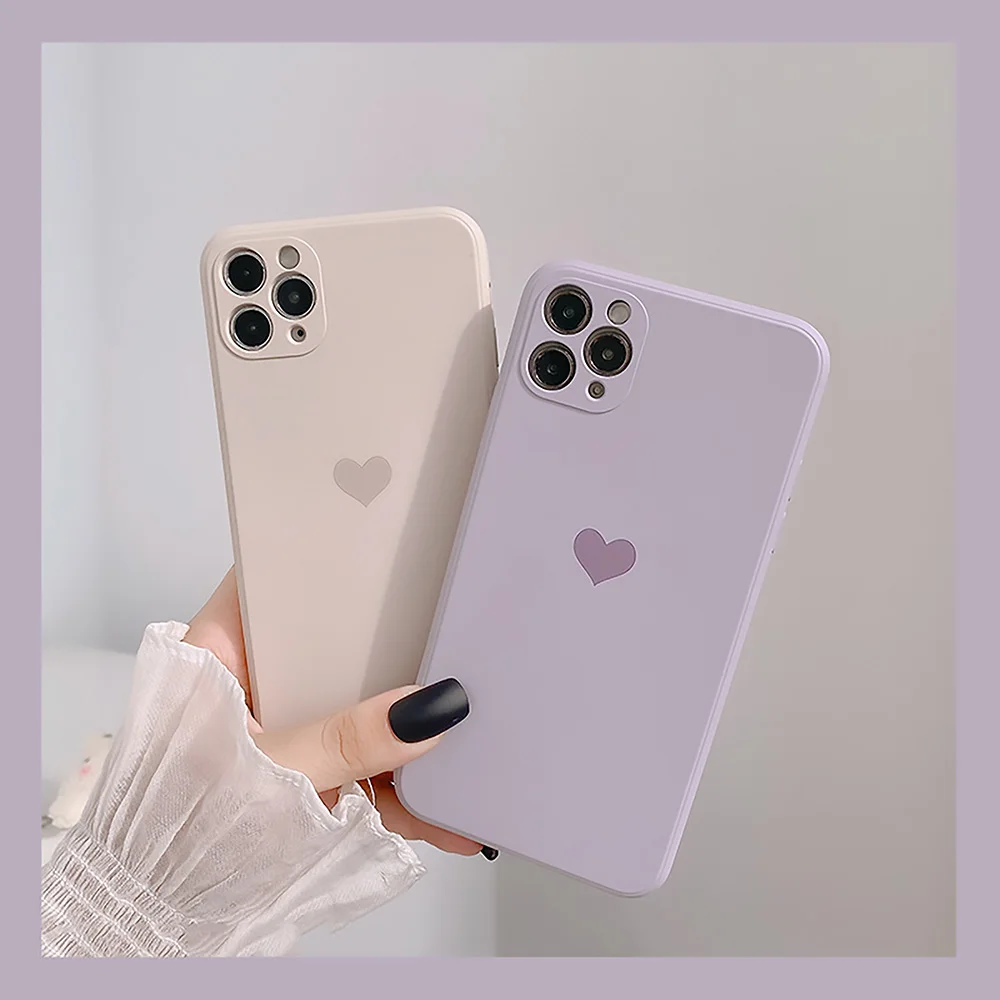 Корейский чехол карамельных цветов для телефона iPhone 11 Pro Max 7 8 Plus Мягкий