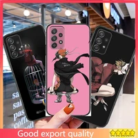 anime volleyball haikyuu phone case hull for samsung galaxy a70 a50 a51 a71 a52 a40 a30 a31 a90 a20e 5g s black shell art cell