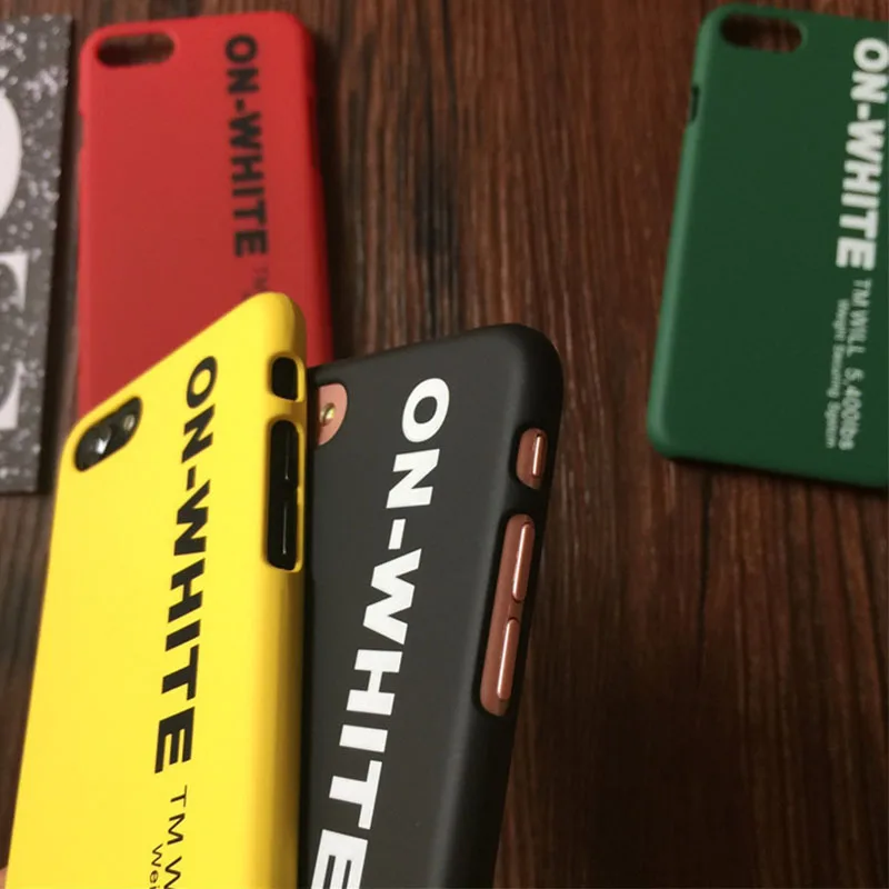 Модный белый чехол для телефона iPhone SE 5s 6s 6 S 7 Plus 8 8plus X брендовый чехол Coque Funda для iPhone Xs Max iPhone7 6,5