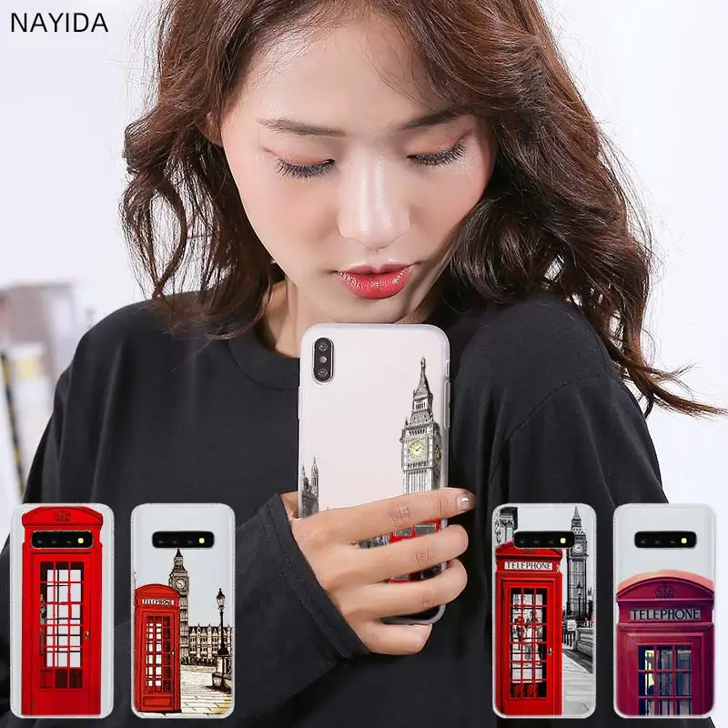 Мягкий силиконовый чехол из ТПУ для телефона Samsung Galaxy S21 S20 S7 Edge S8 S9 S10 Plus с