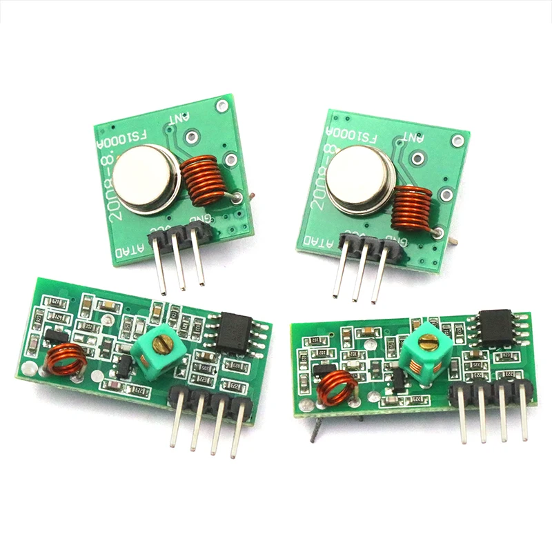 

433M 315m regenerative high frequency receiving module transmitting module wireless transmitter + receiver (1 set)