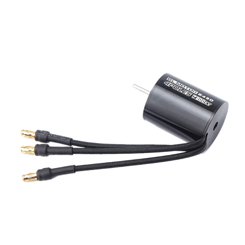 Водонепроницаемый бесщеточный мотор 2430 4P для 1/16 1/18 RC автомобиль грузовик|Детали