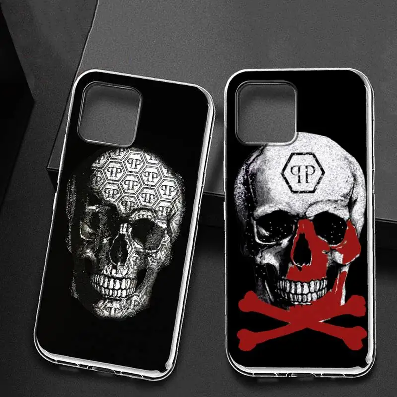 

for iPhone 13 Horror skull qp Philipp Phone Case for iPhone 11 12 13 pro XS MAX 12 13 Mini 8 7 6 6S Plus X 2020 XR phone covers
