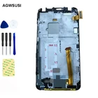 100% тест для HTC ONE X S720E G23 сенсорный экран дигитайзер Сенсорное стекло S720E ЖК-дисплей экран панель модуль в сборе рамка