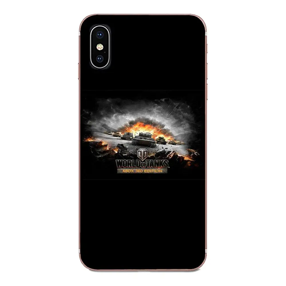 World Of Tanks дизайнерские чехлы для Samsung Galaxy Note 5 8 9 S3 S4 S5 S6 S7 S8 S9 S10 mini Edge Plus Lite ТПУ |