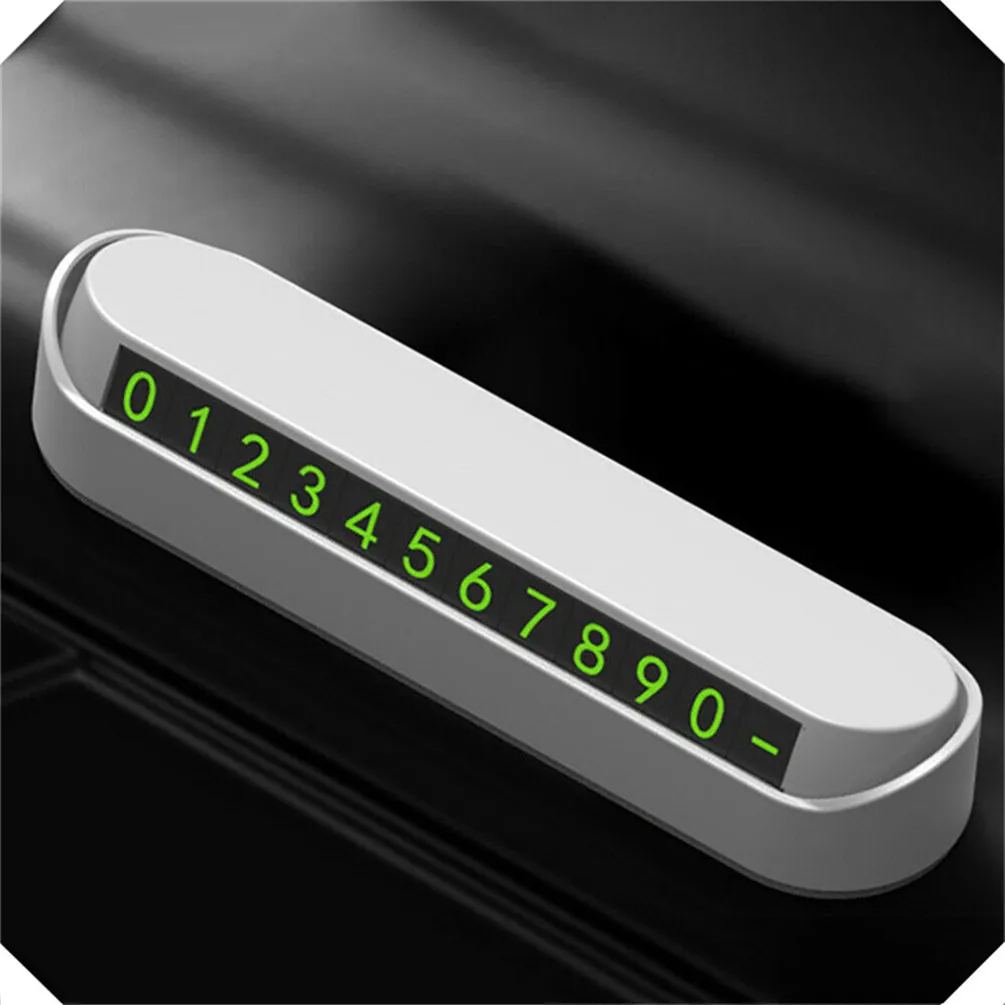 

1pcs Car parking number plate phone Accessories for Mercedes W204 W203 W211 BMW E46 E39 E60