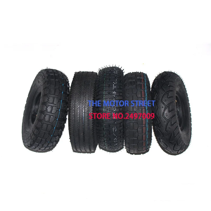 5 типов шин 4 10/3 50-4 410/350-4 ATV Quad Go Kart 47cc 49cc массивный 10-4 камера шины подходят для всех