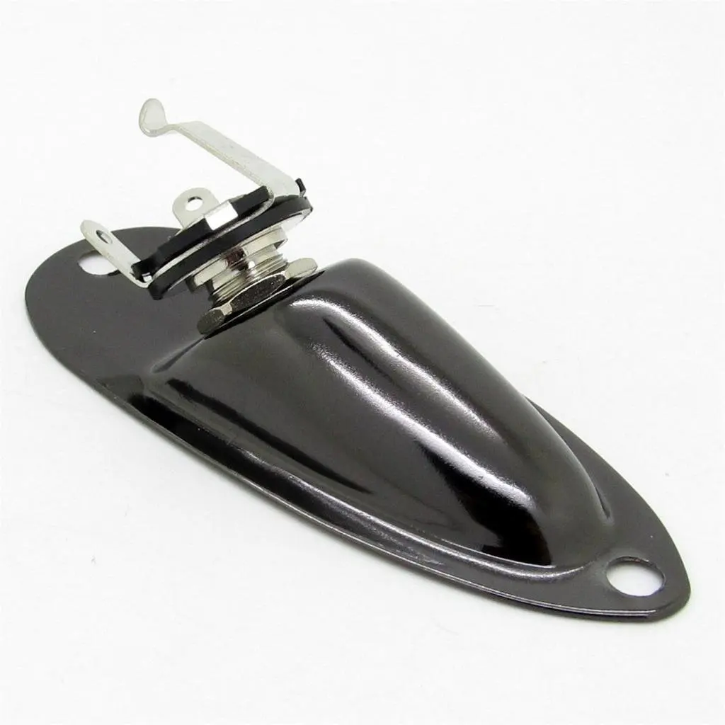 Черная штепсельная Вилка для гитары в стиле лодки 6 35 мм | Спорт и развлечения