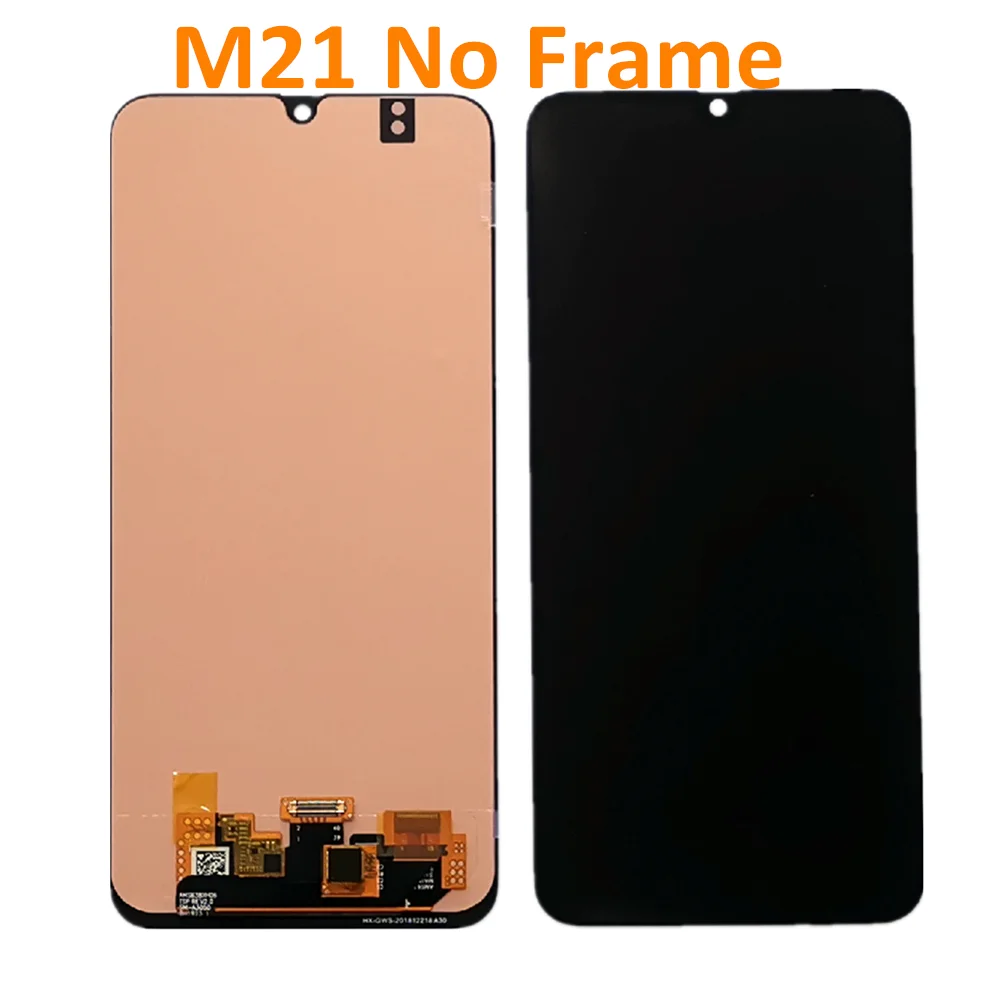 ЖК-дисплей с сенсорным дигитайзером для Samsung Galaxy M31 M21 M30 M30s сменный сенсорный