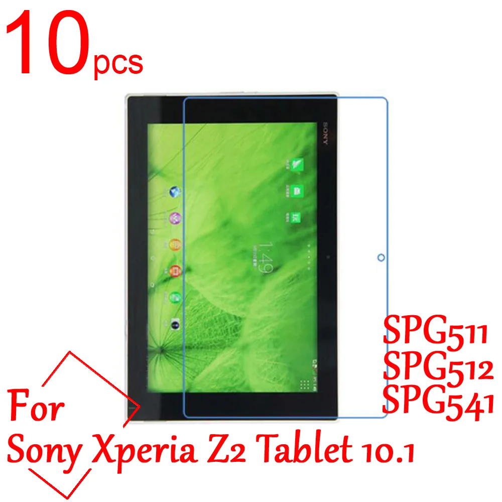 10 шт. ультрапрозрачные/матовые/нано Защитные пленки для ЖК экрана sony Xperia Tablet Z/Z2/Z4 1