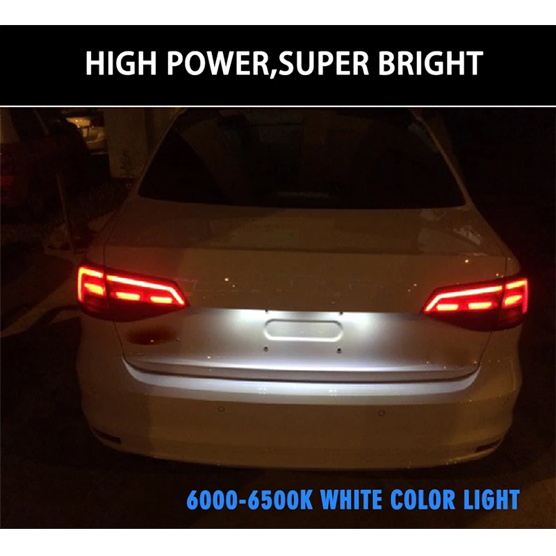 Автозапчасти автомобильный светодиодный фонарь номерного знака для Peugeot Citroen Tepee