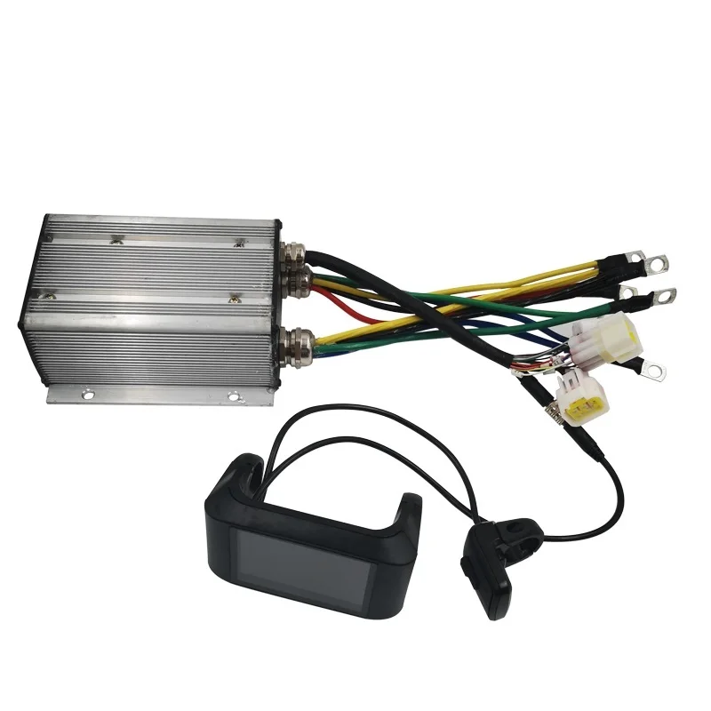 Контроллер Kelly KLS7230S со спидометром и дисплеем APT TFT 750C работает с мотором