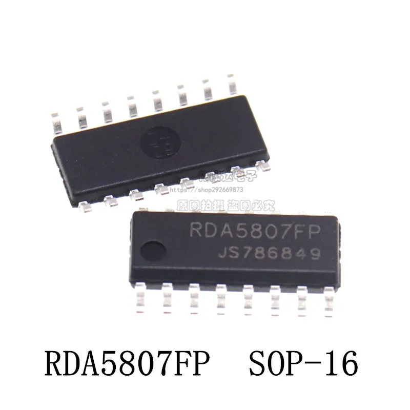 

50pcs/lot RDA5807FP SOP-16 RDA5807 SOP 5807FP SOP16 SMD In Stock