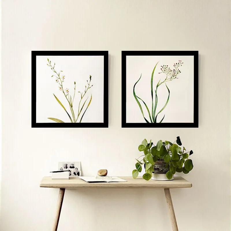 1 шт. цельная деревянная рамка подвесное украшение на стену простой современный