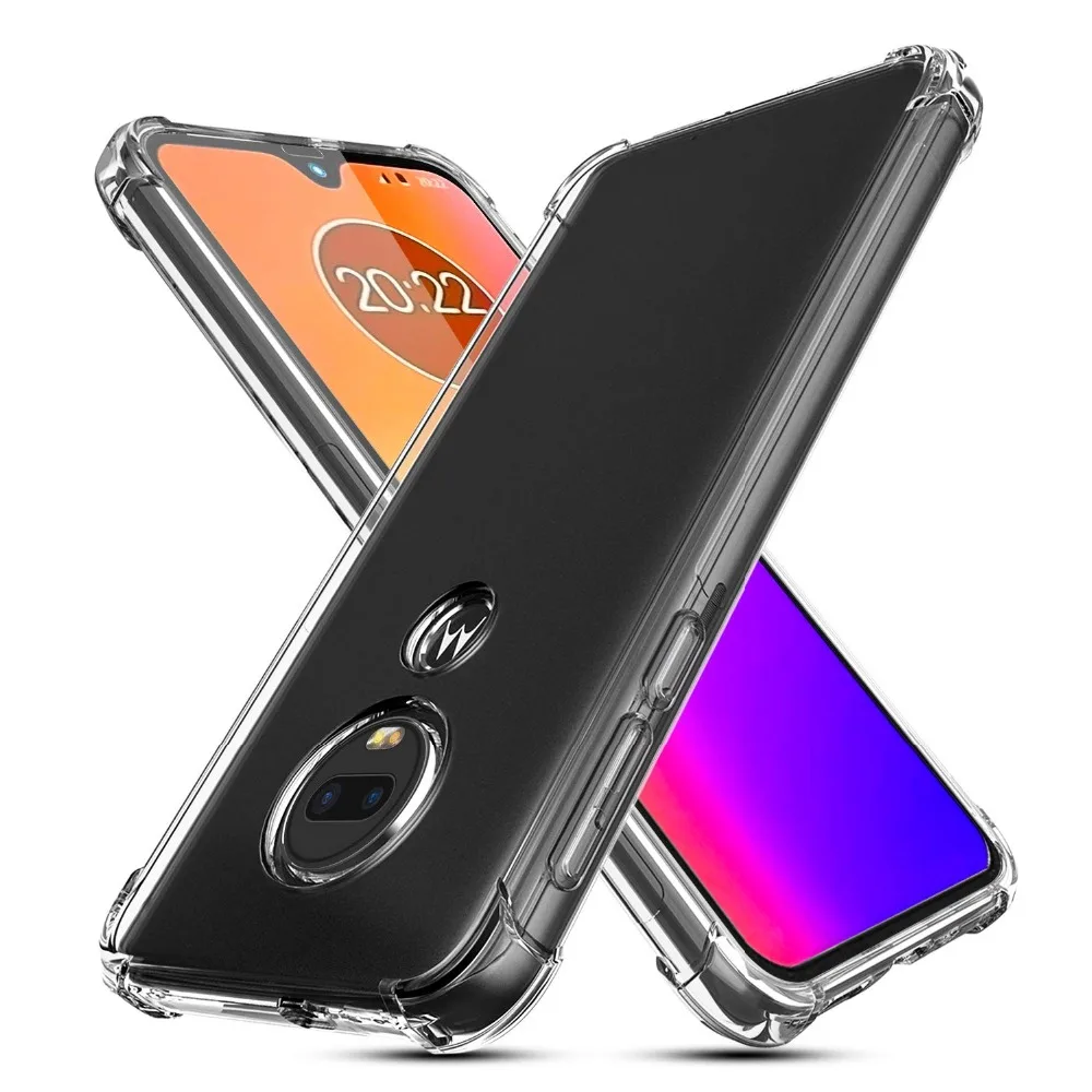 For Motorola G7 Power G7Plus Case Shockproof Silicone TPU Skin Soft Clear Cover Case For Moto G7 Plus MotoG7 Play G7Power G7Plus