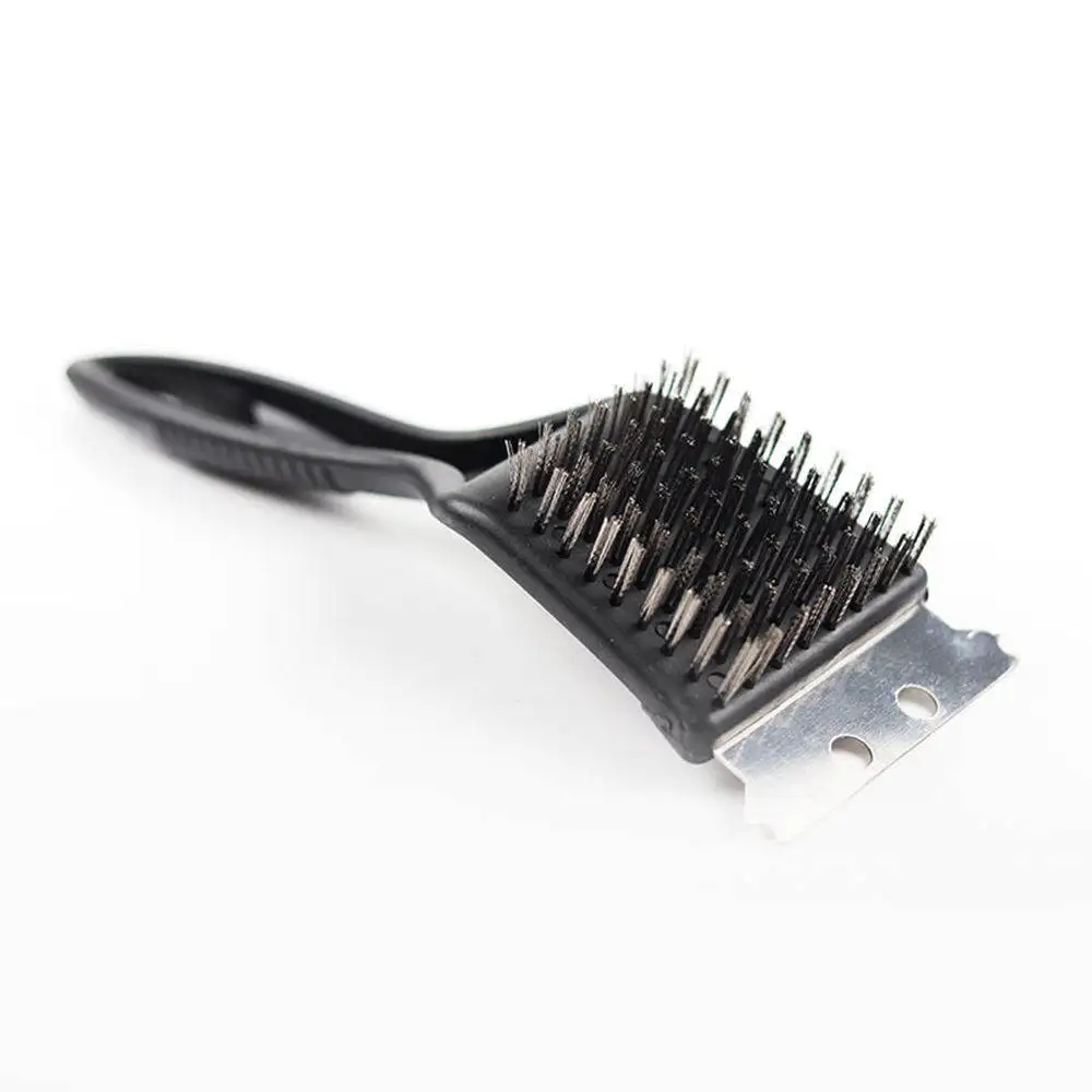 Щетка из нержавеющей стали для чистки барбекю щетка духовки гриля стальной