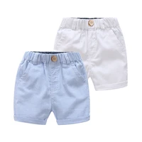 2021 summer fashion 2 3 4 6 10 years 90 140cm design cotton sports solid color handsome elastic striped shorts for kids baby boy