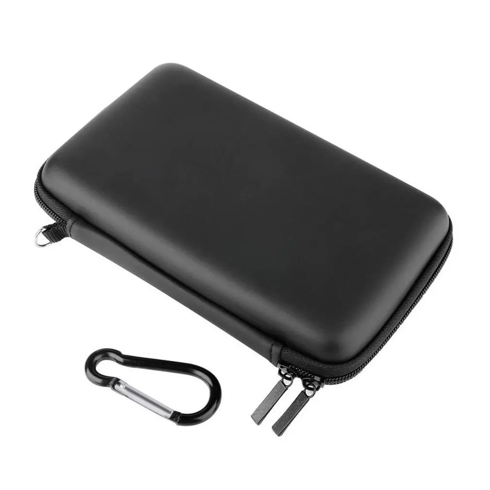 

Cool Black EVA Skin Carry Hard Case Bag Pouch 18.5 X 11 X 4.5 Cm for Nintend 3DS LL with Strap Gaming Accessaries Nintendo